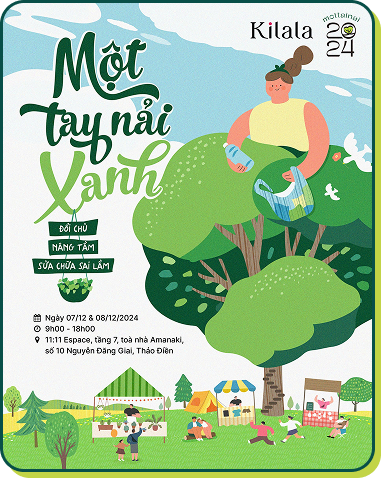 Một Tay Nải Xanh - Kilala Mottainai Espace, Tầng 7, Toà nhà Amanaki.